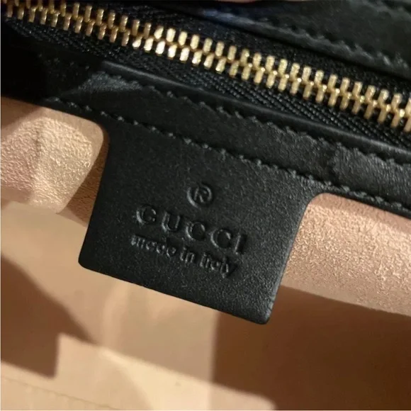Gucci Black Bamboo Handle Bag - Picture 7 of 9